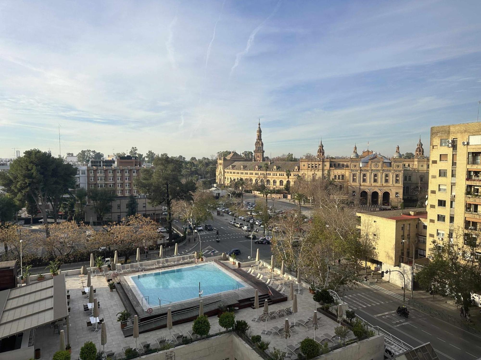 Estupendo Apartamento Junto A Plaza De Espana Sevilla Exterior foto